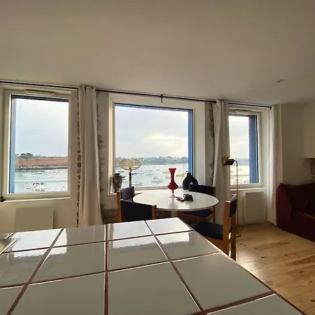 Vue Imprenable Sur Le Port Apartment Ploudalmezeau Exterior photo